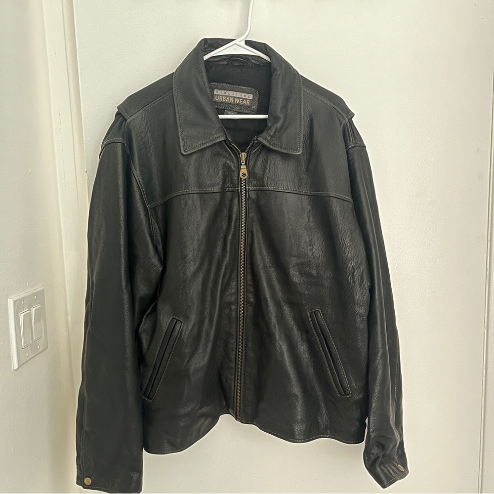 Genuine leather jacket